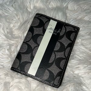 Coach passport holder